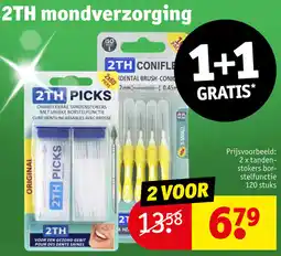 Kruidvat 2TH mondverzorging aanbieding