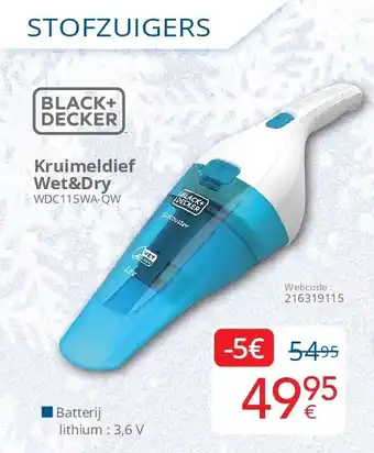 Eldi Kruimeldief Wet&Dry aanbieding