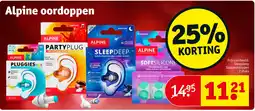 Kruidvat Alpine Oordoppen aanbieding