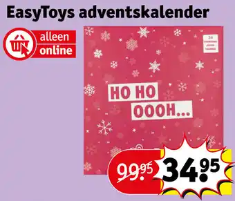 Kruidvat EasyToys Adventskalender aanbieding