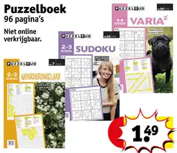 Kruidvat Puzzelboek aanbieding