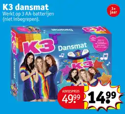 Kruidvat K3 Dansmat aanbieding