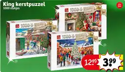 Kruidvat King Kerstpuzzel aanbieding