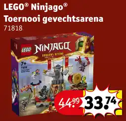 Kruidvat Lego Ninjago Toernooi Gevechtsarena aanbieding