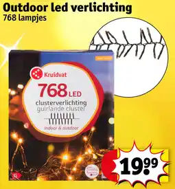 Kruidvat Outdoor led verlichting aanbieding