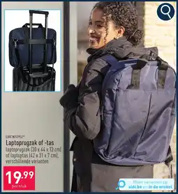 ALDI Laptoprugzak of -tas aanbieding