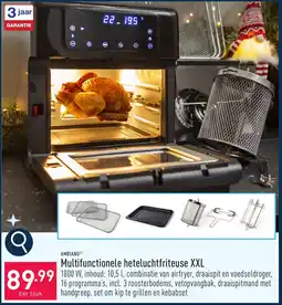 ALDI Multifunctionele heteluchtfriteuse XXL aanbieding