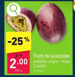 ALDI Fruits de la passion aanbieding