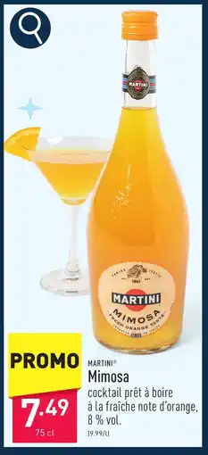 ALDI Martini Mimosa aanbieding