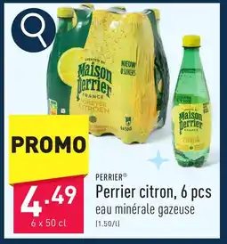 ALDI Perrier citron aanbieding