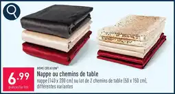 ALDI Nappe ou chemins de table aanbieding