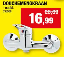 Hubo Douchemengkraan aanbieding