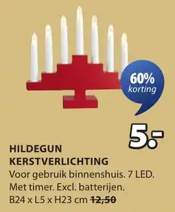 Jysk Hildegun Kerstverlichting aanbieding