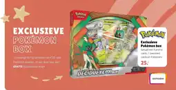 Europoint EXCLUSIEVE POKÉMON BOX aanbieding