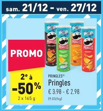 ALDI Pringles aanbieding