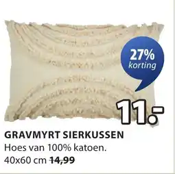 Jysk Gravmyrt Sierkussen aanbieding