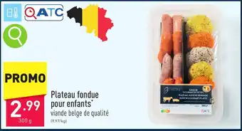 ALDI Plateau fondue pour enfants aanbieding