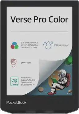 Coolblue PocketBook Verse Pro Color Grijs aanbieding