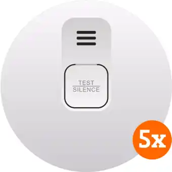 Coolblue ELRO Blue Line CBFS25 Rookmelder 5-pack (10 jaar) aanbieding