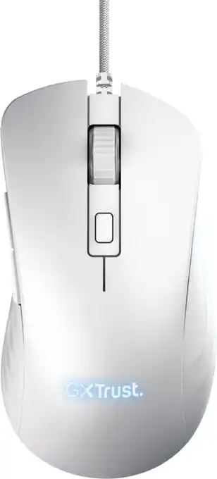 Coolblue Trust GXT 924W Ybar+ Pro Souris Gamer Blanc aanbieding