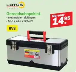 Van Cranenbroek LOTUS Gereedschapskist aanbieding