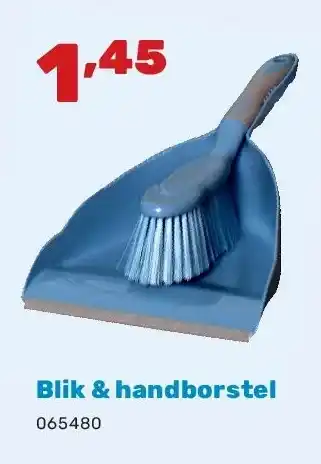 Happyland Blik & handborstel aanbieding