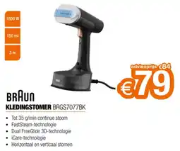 Expert Braun Kledingstomer BRGS7077BK aanbieding