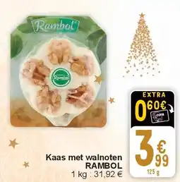 Cora Kaas met walnoten RAMBOL aanbieding