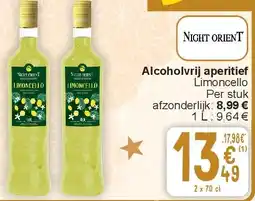 Cora Alcoholvrij aperitief Limoncello aanbieding