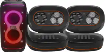 Coolblue JBL Partybox 320 + 2x JBL Partylight Beam aanbieding