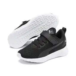 Decathlon Flyer Runner V sportschoenen voor kinderen PUMA Black White aanbieding