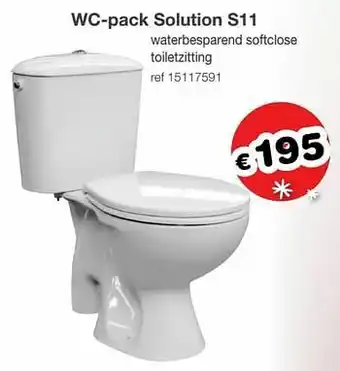 Wc-pack solution s11