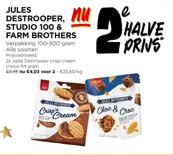 Jumbo JULES DESTROOPER, STUDIO 100 & FARM BROTHERS aanbieding