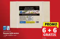 Lidl Zeeuwse holle oesters aanbieding