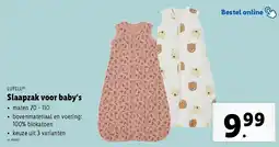 Lidl Slaapzak voor baby‘s aanbieding