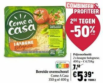 Lasagne bolognese