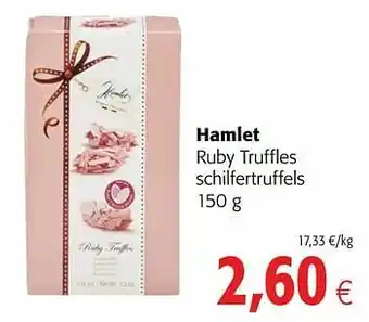 Hamlet ruby truffles schilfertruffels
