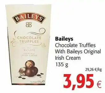 Baileys chocolate truffles with baileys original irish cream