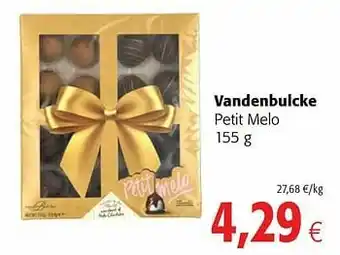Vandenbulcke petit melo
