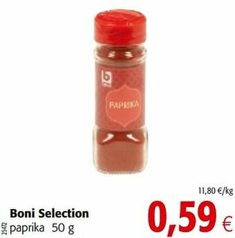 Colruyt Boni selection paprika aanbieding