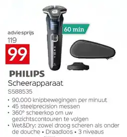 Selexion Philips Scheerapparaat S588535 aanbieding