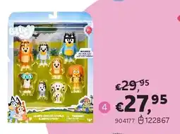 Dreamland FIGUUR BLUEY HEELER FAMILY & MATES PACK - 8 STUKS aanbieding