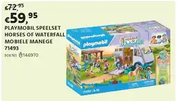 Dreamland PLAYMOBIL SPEELSET HORSES OF WATERFALL MOBIELE MANEGE aanbieding