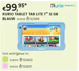 Dreamland KURIO TABLET TAB LITE 7” 32 GB BLAUW aanbieding