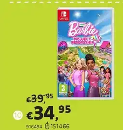 Dreamland BARBIE: PROJECT FRIENDSHIP aanbieding