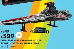 Dreamland LEGO STAR WARS VENATOR-CLASS REPUBLIC ATTACK CRUISER 75367 aanbieding