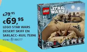 Dreamland LEGO STAR WARS DESERT SKIFF EN SARLACC-KUIL 75396 aanbieding