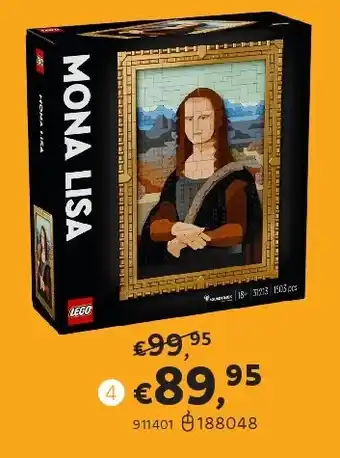 Dreamland LEGO ART MONA LISA 31213 aanbieding