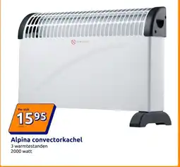 Action Alpina convectorkachel aanbieding