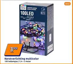 Action Kerstverlichting multicolor aanbieding